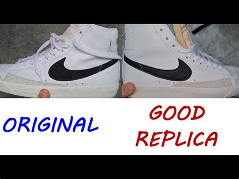 nike blazer fake vs real|real nike.